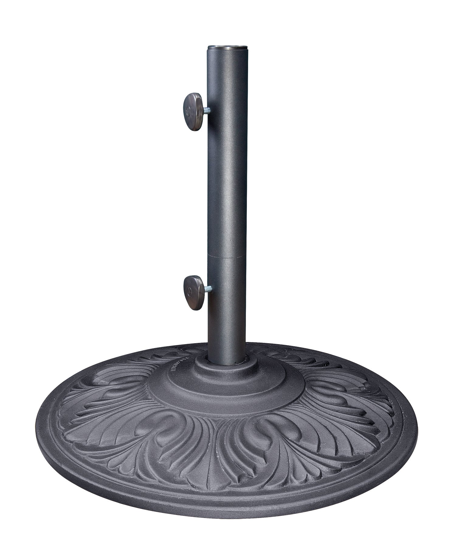 Treasure Garden 50 lb. Art Deco Umbrella Base Anthracite