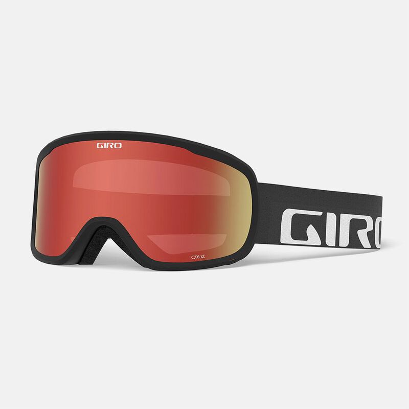 Giro Cruz Goggle 2025 Black Wordmark / Amber Scarlet