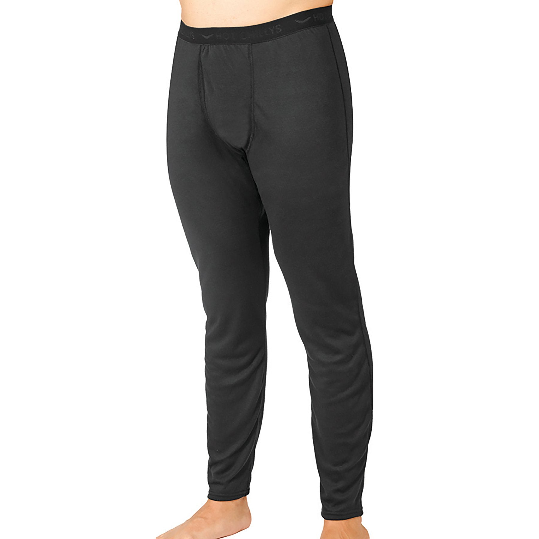 Hot Chillys Mens Bi-Ply Bottom (Black)