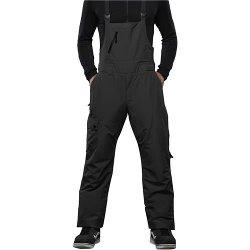 Liquid Mens Insulated Copper Bib Pants Black