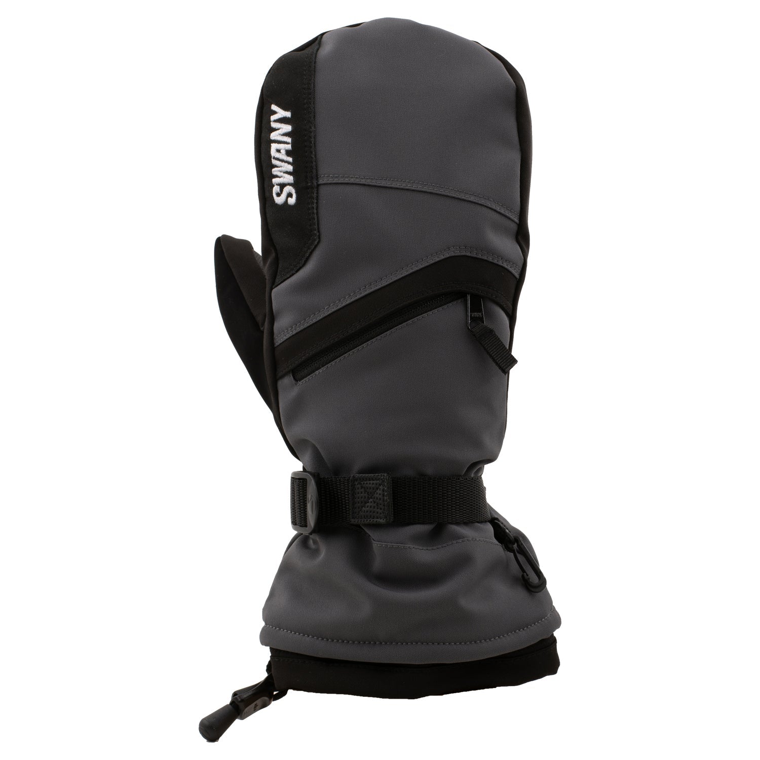 Swany America Swany Mens X-Over Mitten 2.2 Charcoal Gray / Black