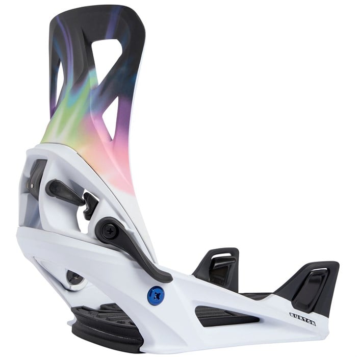 Mens Burton Step On Re:Flex Snowboard Bindings / White/Cloud Burst