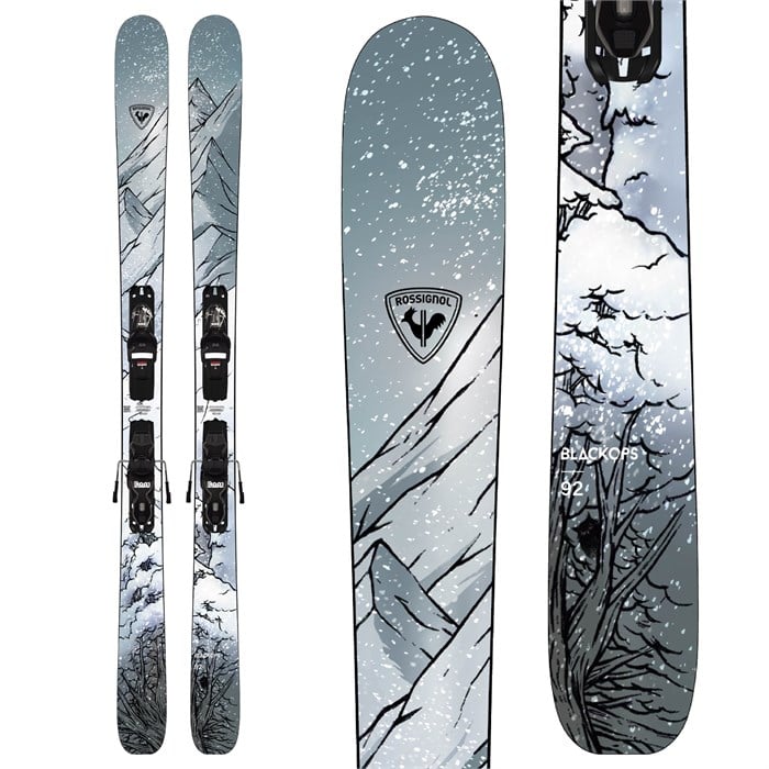 Rossignol Blackops 92 Mens Skis w/ Xpress 11 Bindings 2023